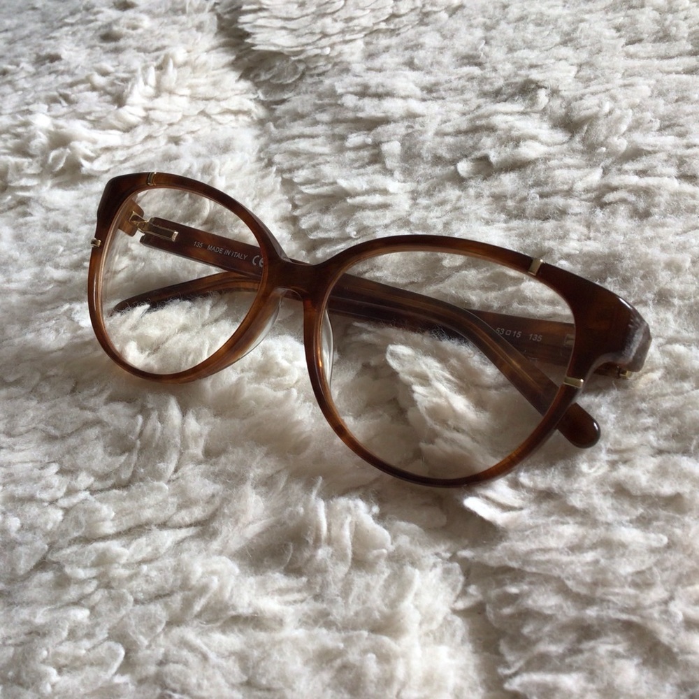 Chloe Eyewear Eyeglasses CE2612 282 Cateye Tortoise Frame - Damaged/Repaired - Picture 3 of 16
